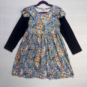 Girls Dress Size 7/8 Pete&Lucy Long Sleeves New With Tags Boutique